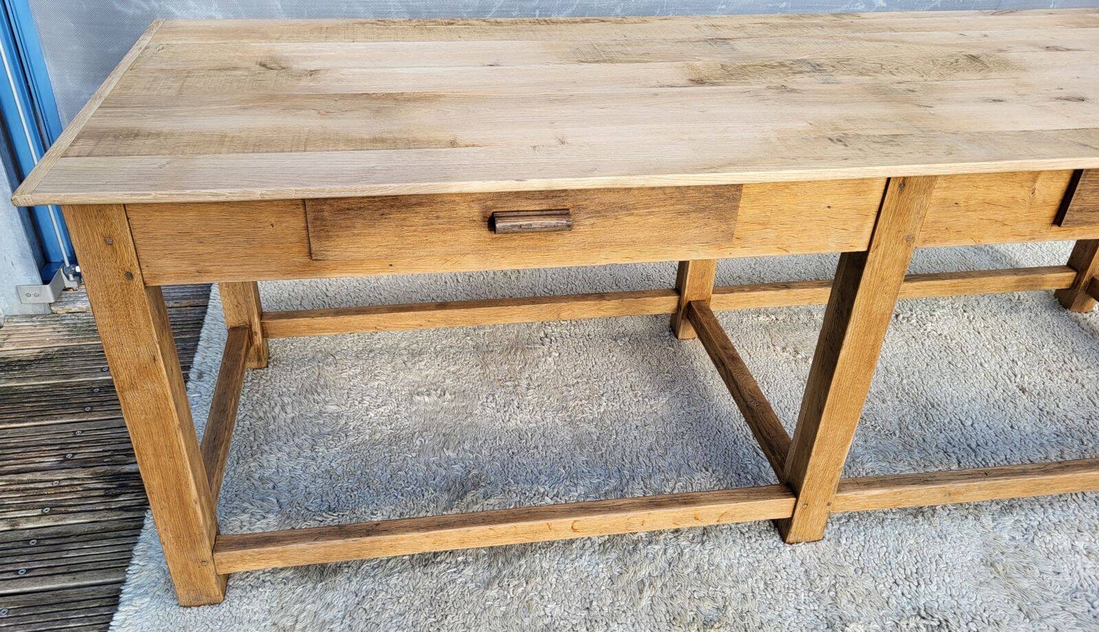 Table de drapier • Meuble de métier L227xp80