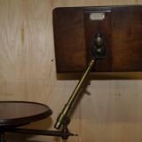 Adjustable Victorian reading or music table Leveson & Son metal