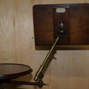 Table de lecture ou musique ajustable victorienne Leveson & Son métal