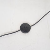 Mid-century black metal spot or floor light 1960's