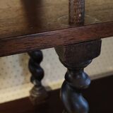 Bookcase twisted wood shelf removable coil