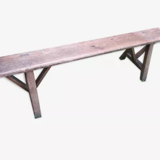 Wooden bench