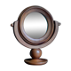 Miroir rond psyché de table en bois