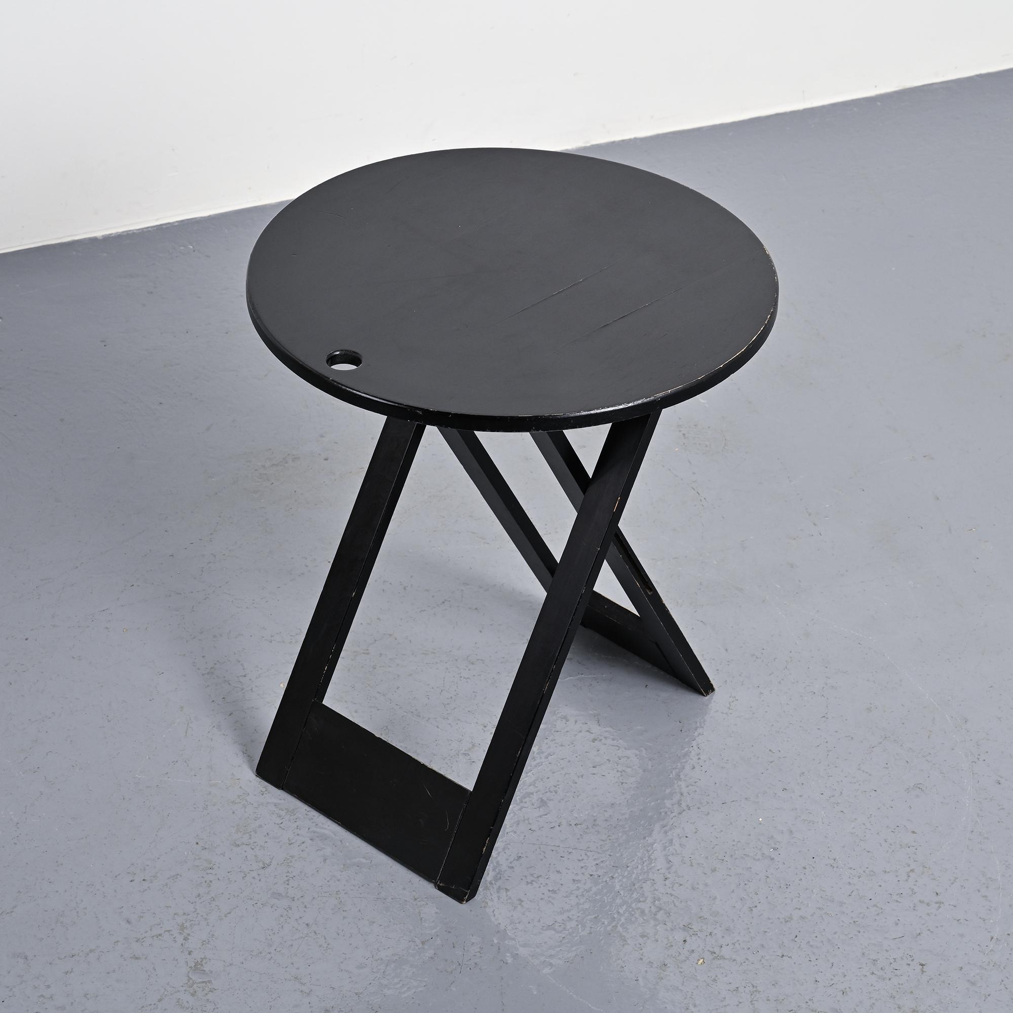 Table pliante Suzy par Adrian Reed pour Princes Design Works, circa 1984
