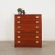 Commode en teck, design danois, années 1960, production : Danemark