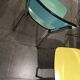 Chaises en formica vintage