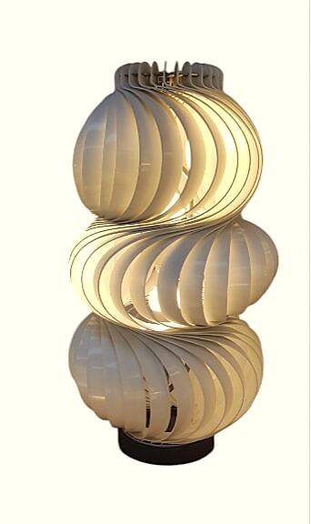 Lampe Medusa par Olaf von Bohr pour Valenti, années 1960