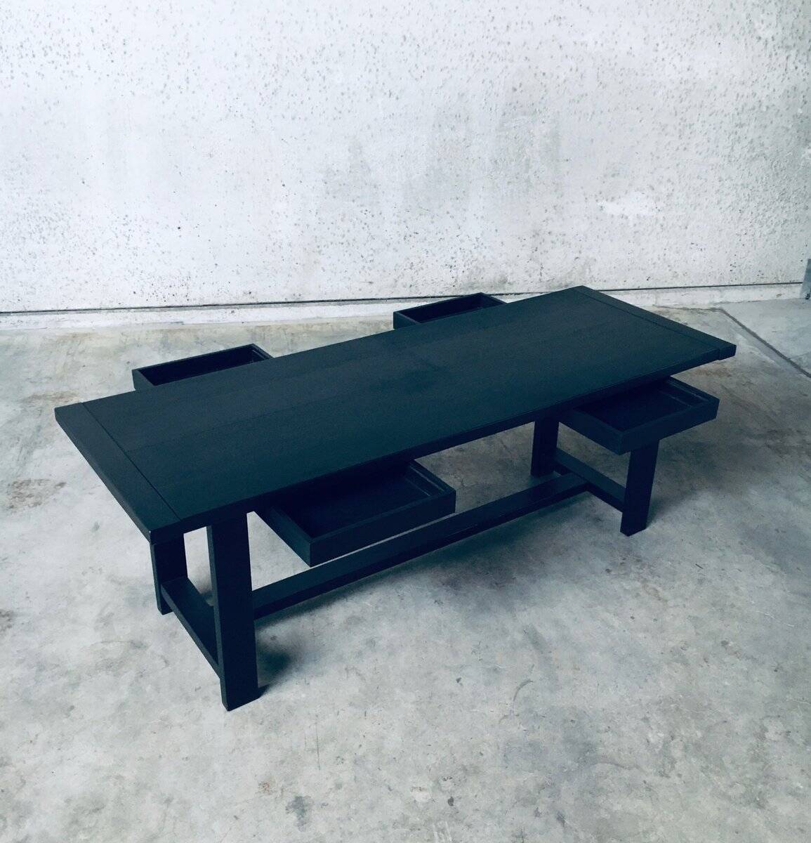 Midcentury Modern Dining Table by J. Batenburg for Mi, 1960s