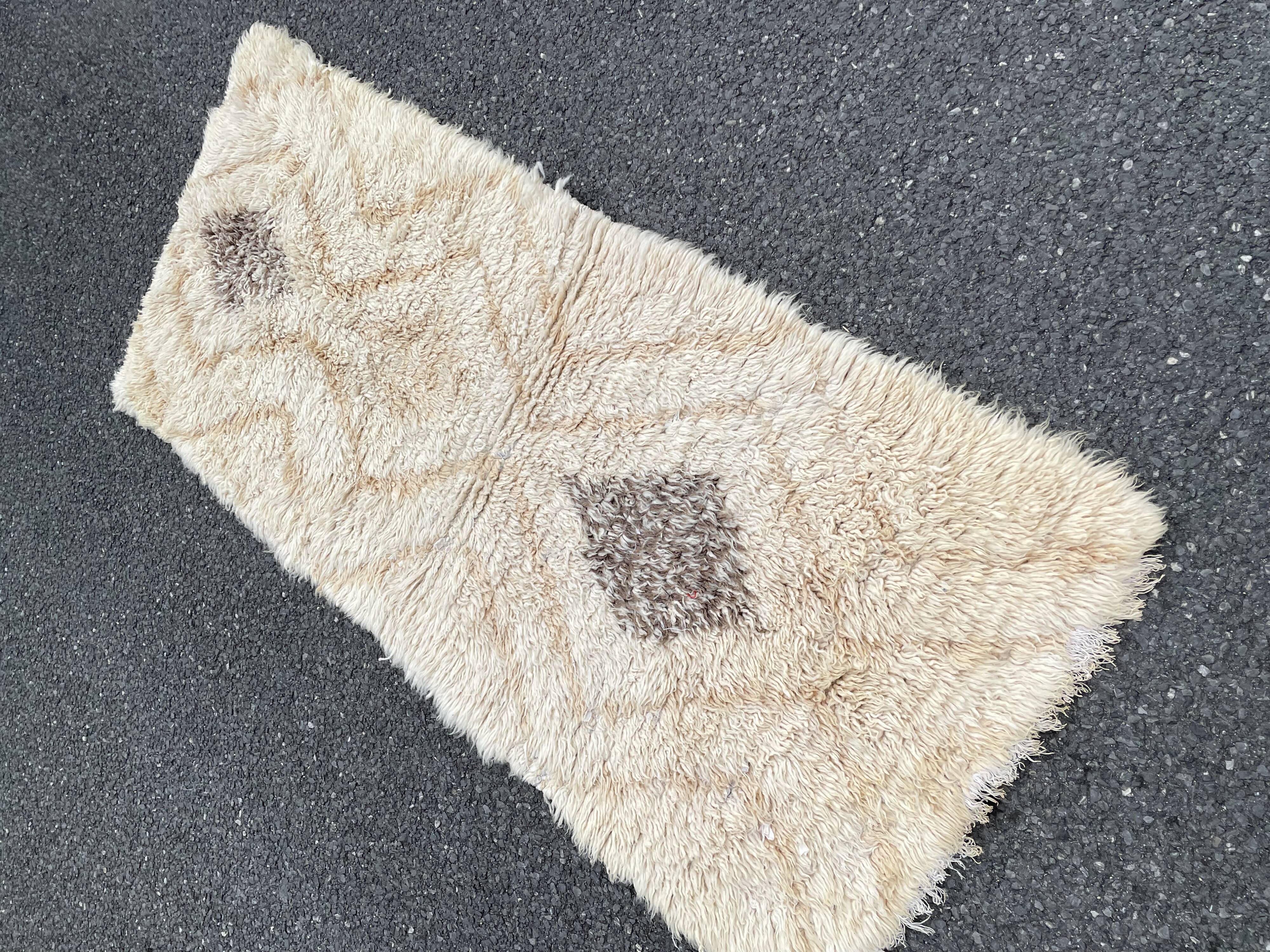 Berber carpet Beni Ouarain 75x175 cm