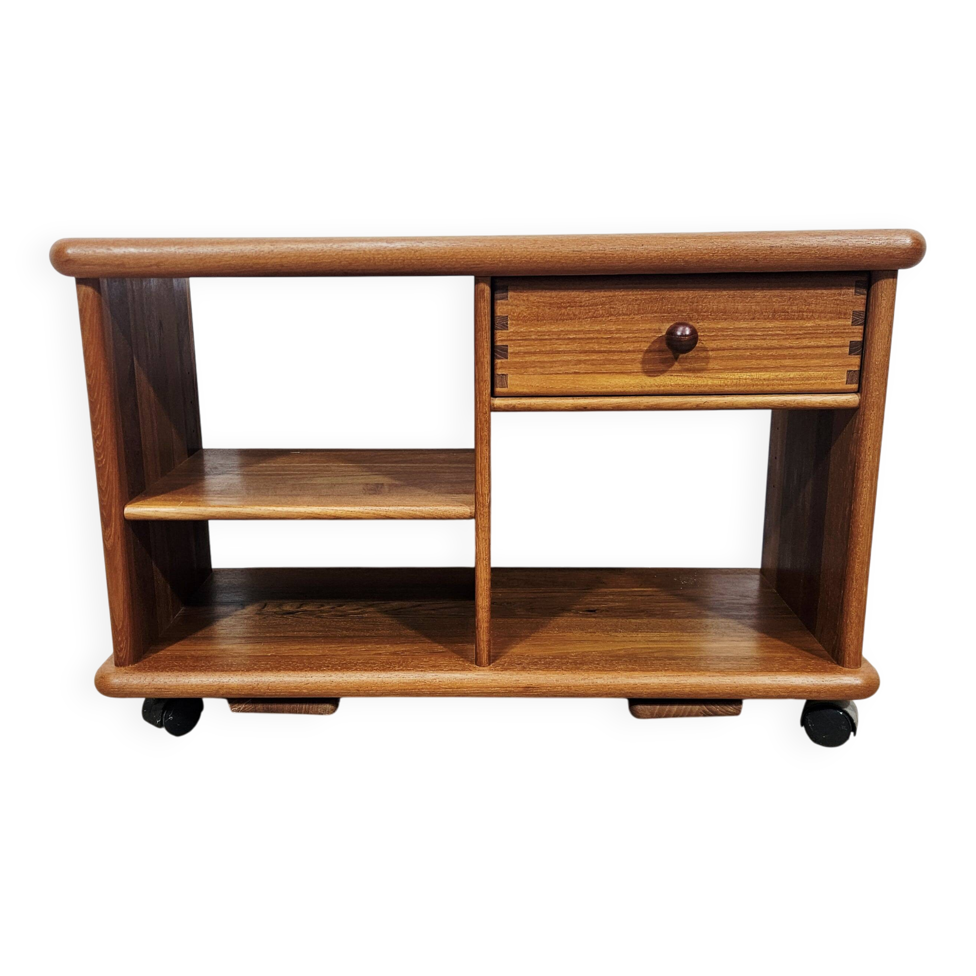 Meuble TV/Hi-Fi en teck unique – années 1970.
