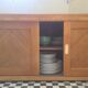 Vintage furniture 3 sliding doors
