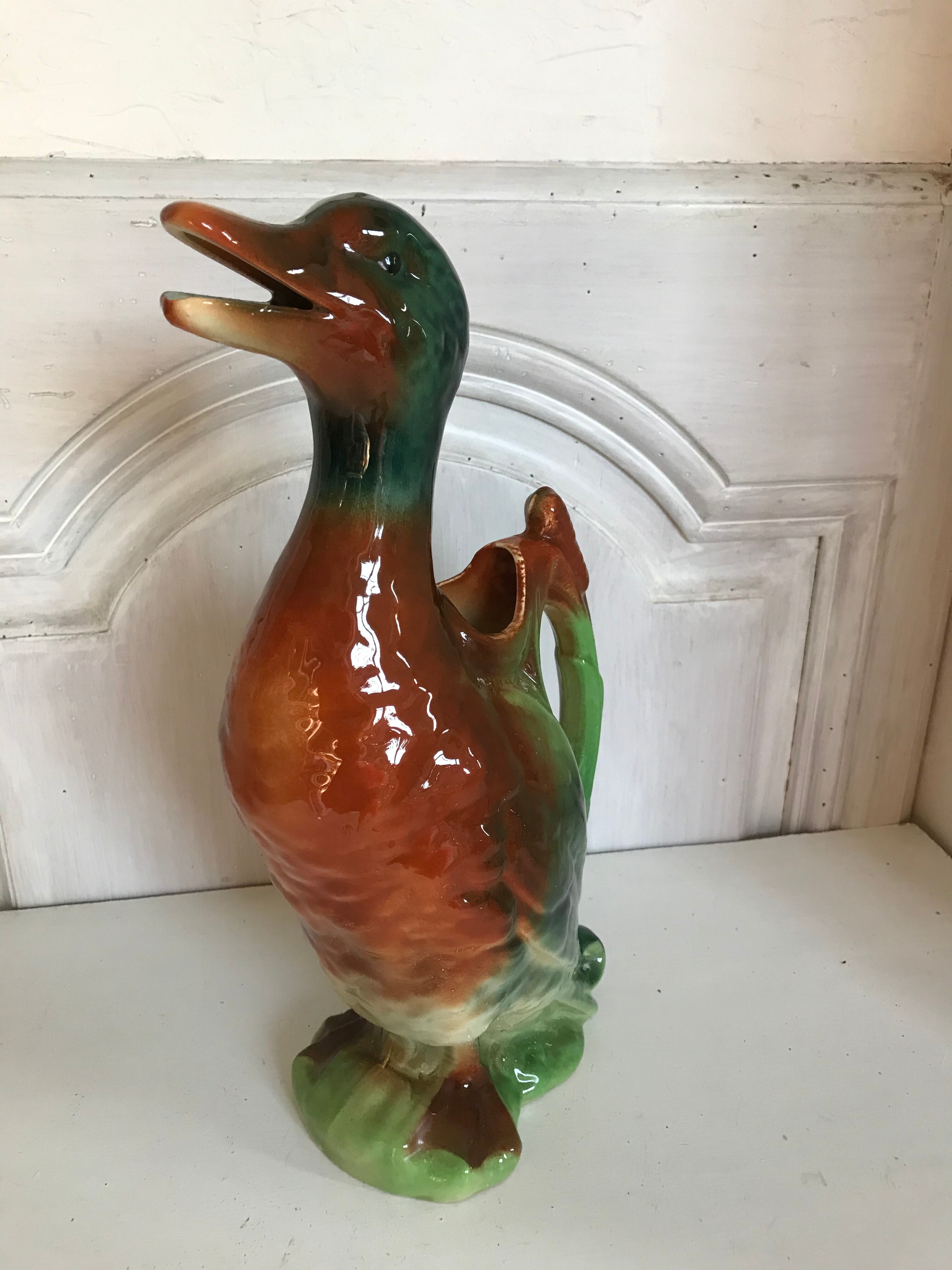 Vintage ceramic pitcher