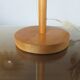 Scandinavian wooden lamp Denmark 1980