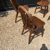 Set of 4 Windsor Sack-back chairs