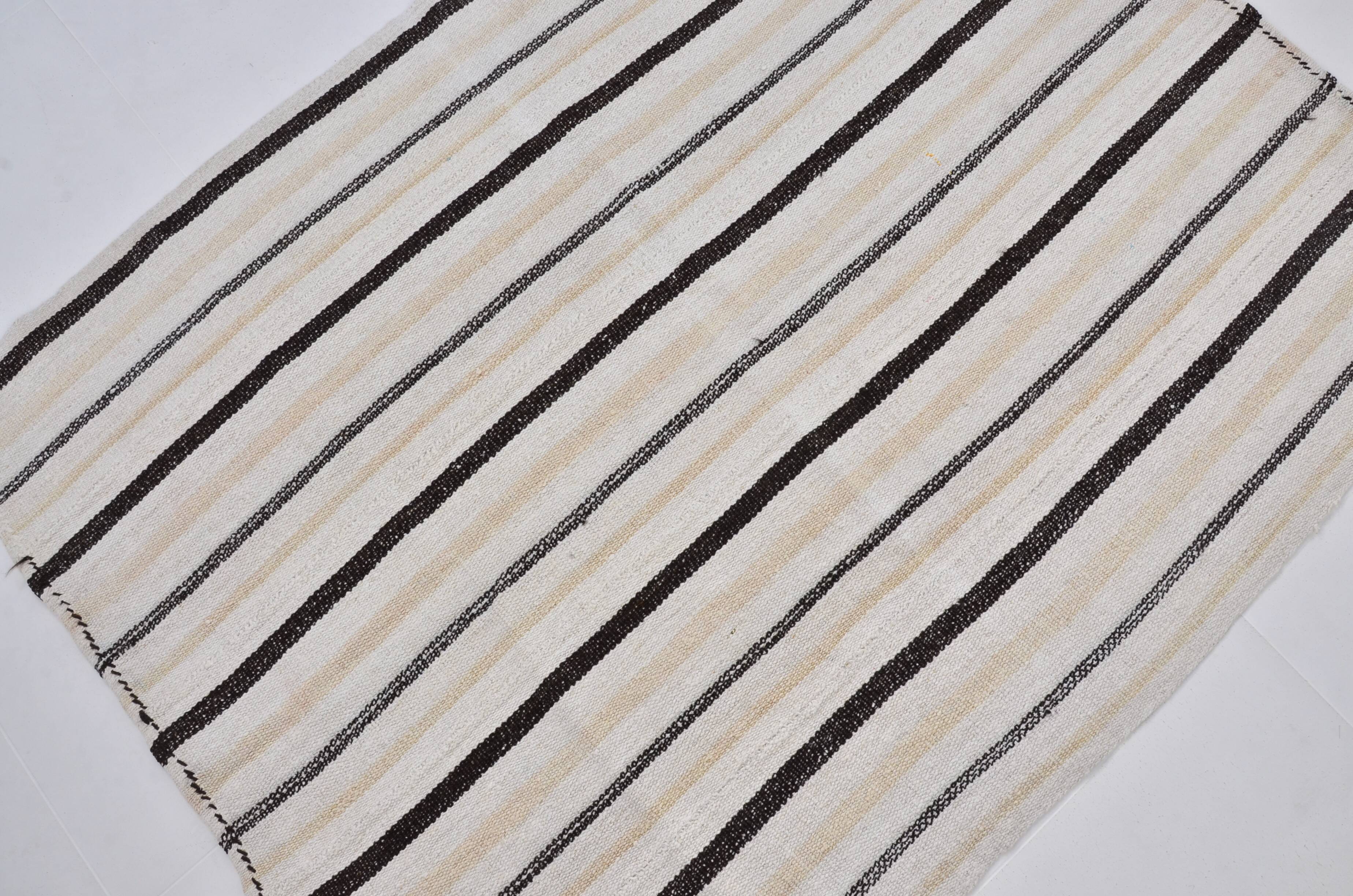 Vinage Turkish Hemp Kilim Rug sku 3650