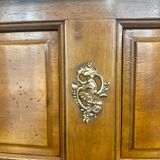 Commode style Louis XV en chêne massive