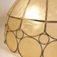 Suspension nacre et laiton 35 cm