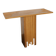 Modernist wooden console table, Italy