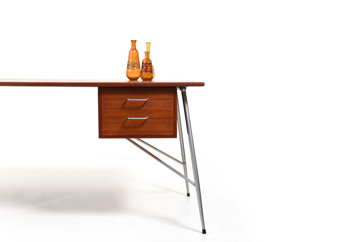 Fine Teck Desk Mod.202 par Børge Mogensen 1953