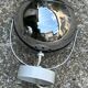 Pair of eye ball wall lights, space age, chrome, vintage, 70s