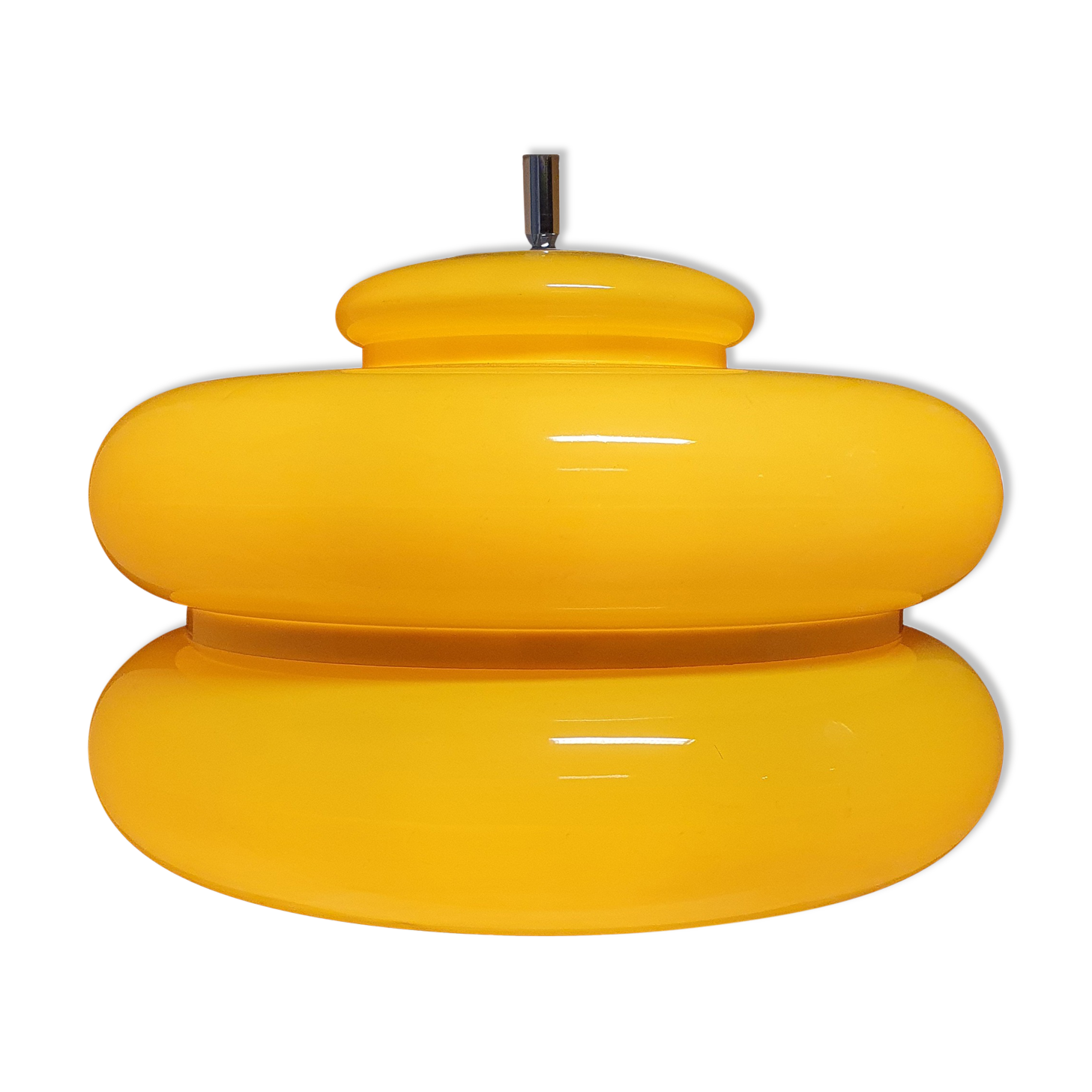 Yellow Spring Pendant Lamp for Brevettato
