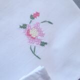 4 serviettes brodées
