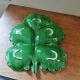 Vintage green leaf slip dish