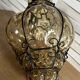Hallway cage lantern, Murano blown glass, Venice, vintage, 1960s