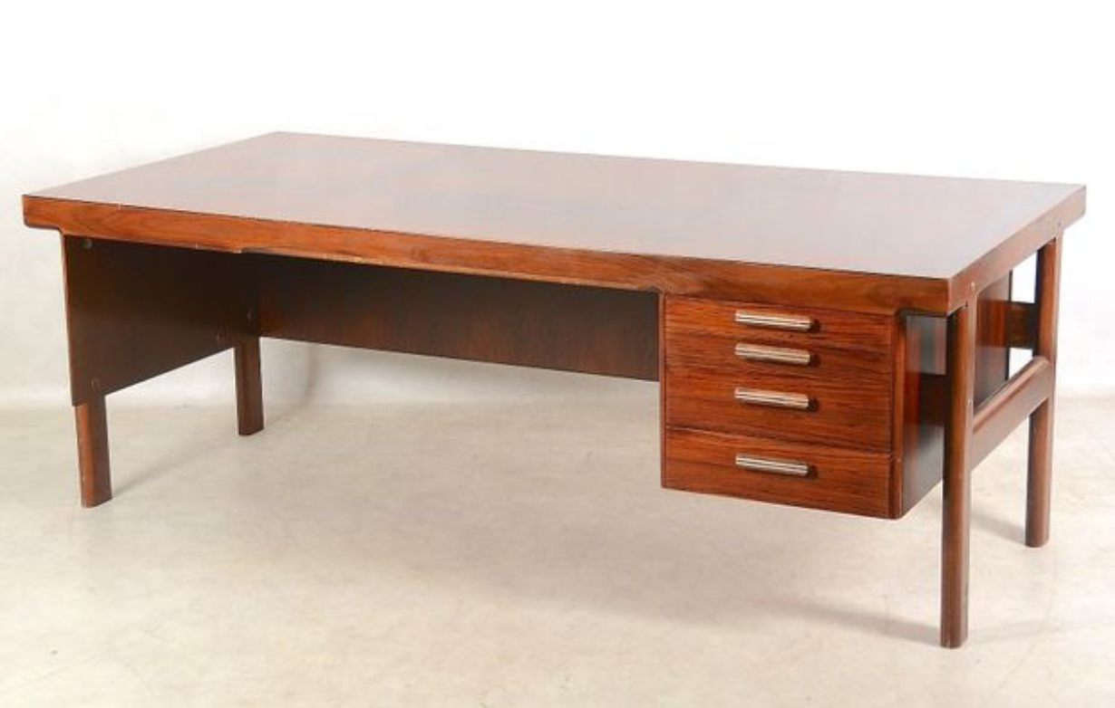 Danish No 234 desk by Arne Vodder for Sibast, 1960s