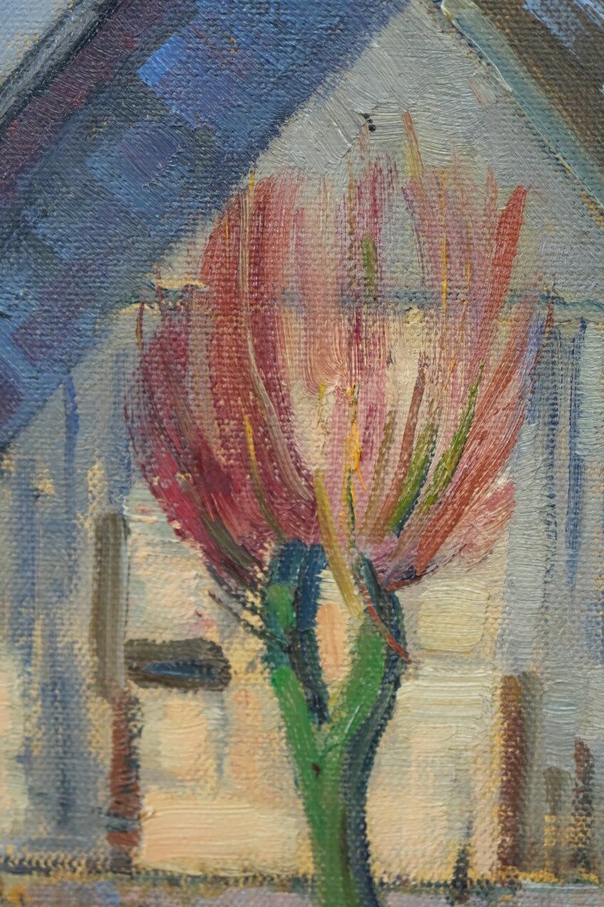 Albert Krüger, Scandinavian Modern Painting, 1928, Oil on Canvas, Framed