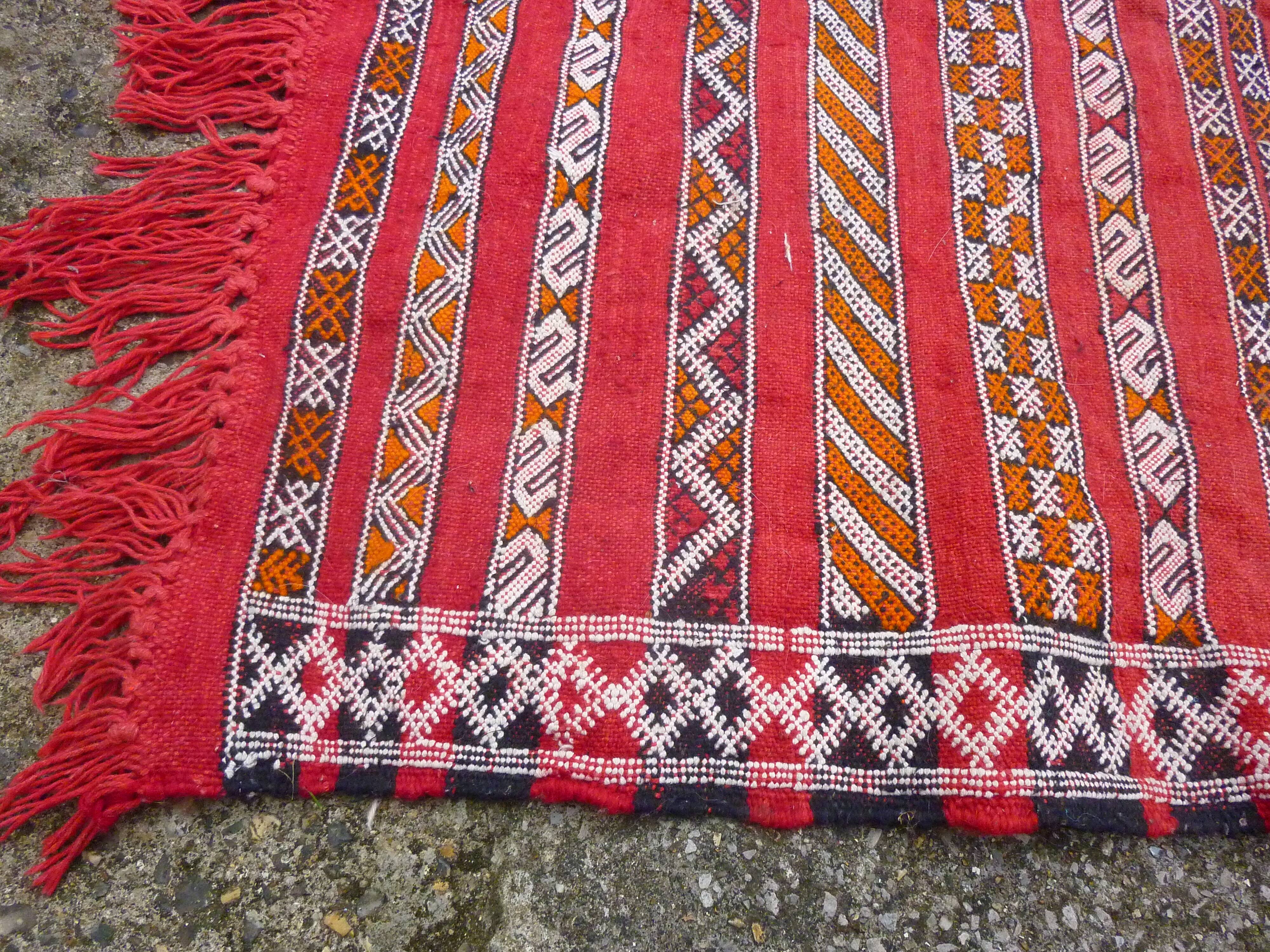 North Africa Berber tent carpet