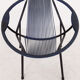 Mid-century plastic thread outdoor club chair