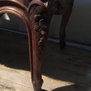 Louis XV style rolling dessert trolley
