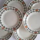 Set of 6 flat plates St amand vintage vintage