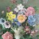 Bouquet de fleurs signé Harold Clayton