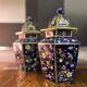 Paire de pots, faïence Ironstone, Mason’s Ashworth, vers 1820 – Angleterre