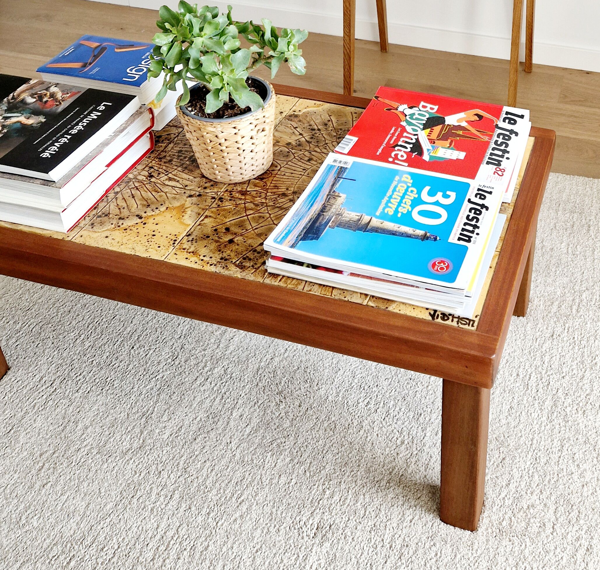 Coffee table Vallauris Jean d'Asti