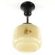 Art Deco ceiling lamp, double-layered glass, Germany, 1930s