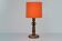 Large pine table lamp by Uno & Östen Kristiansson for Luxus, Sweden