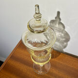 Glass candy box