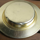 1960's vintage multicolor murano glass glass ashtray