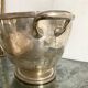 Champagne bucket, engraved silver cooler