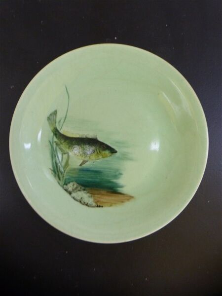 Plates Proceram fish 1950