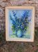 tableau bouquet of flowers signed "Babon Folus"