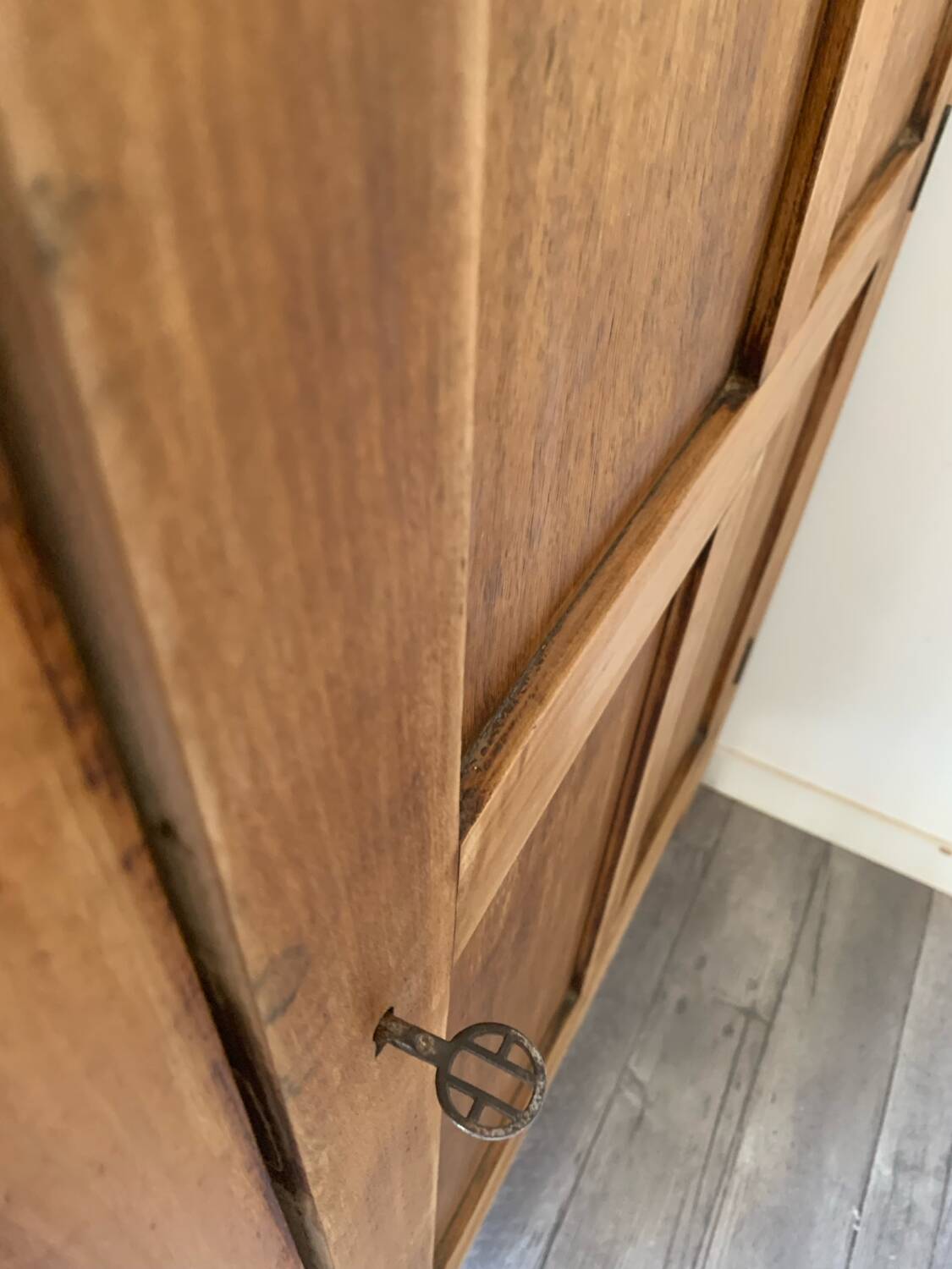 Small old wardrobe