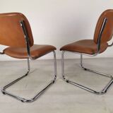 Imitation leather chairs