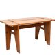 Unique Rauni Peippo Apila Pine  table Finland 1960