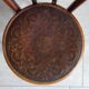 Antique curved wooden children's chair by Fischel, early 20th century.