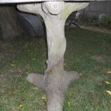 Foot cement garden table shape trunk