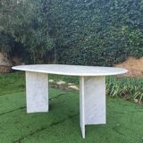 Marble dining table 1980